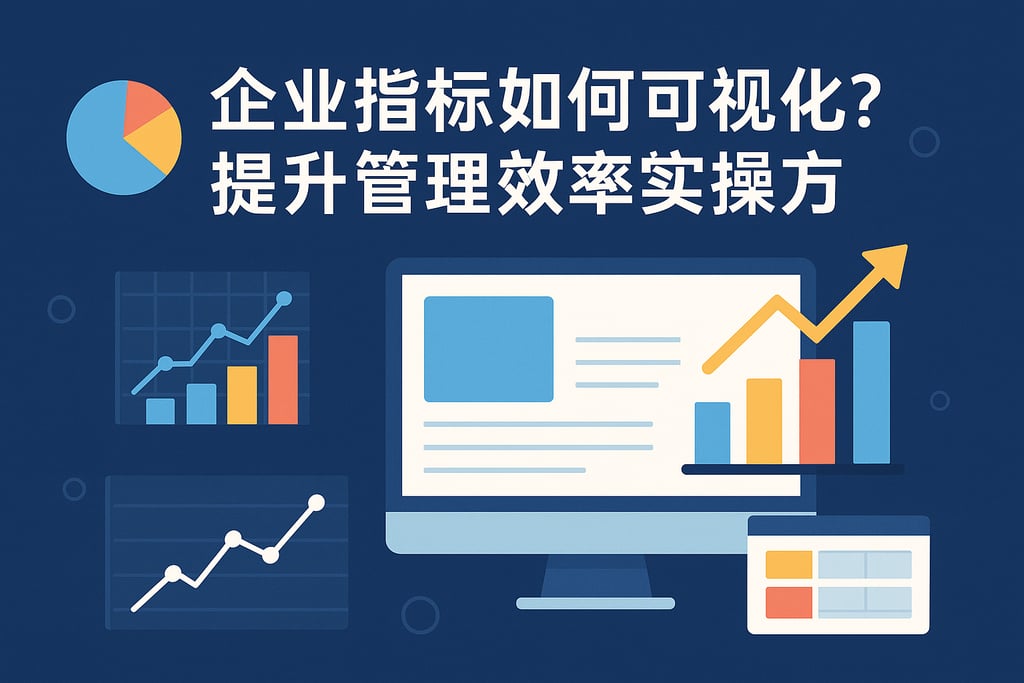 企业指标如何可视化？提升管理效率的实操方案