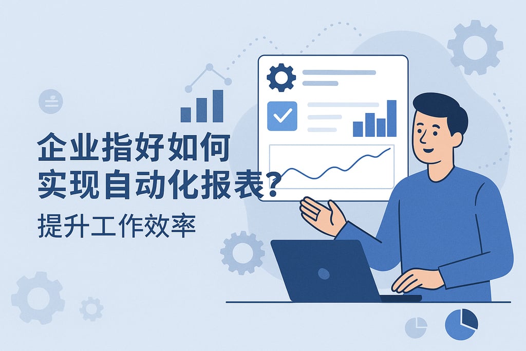 企业指标如何实现自动化报表？提升工作效率