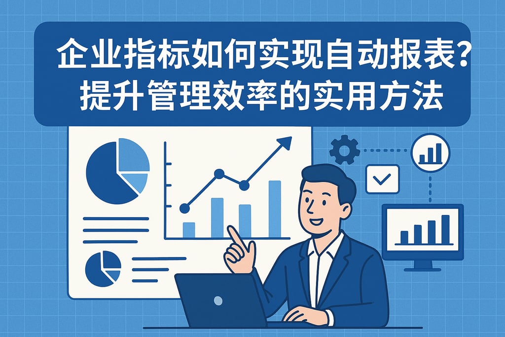 企业指标如何实现自动报表？提升管理效率的实用方法