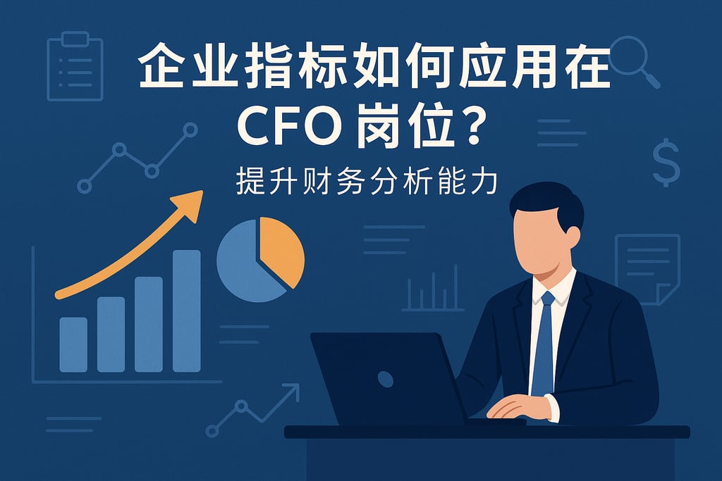 企业指标如何应用在CFO岗位？提升财务分析能力