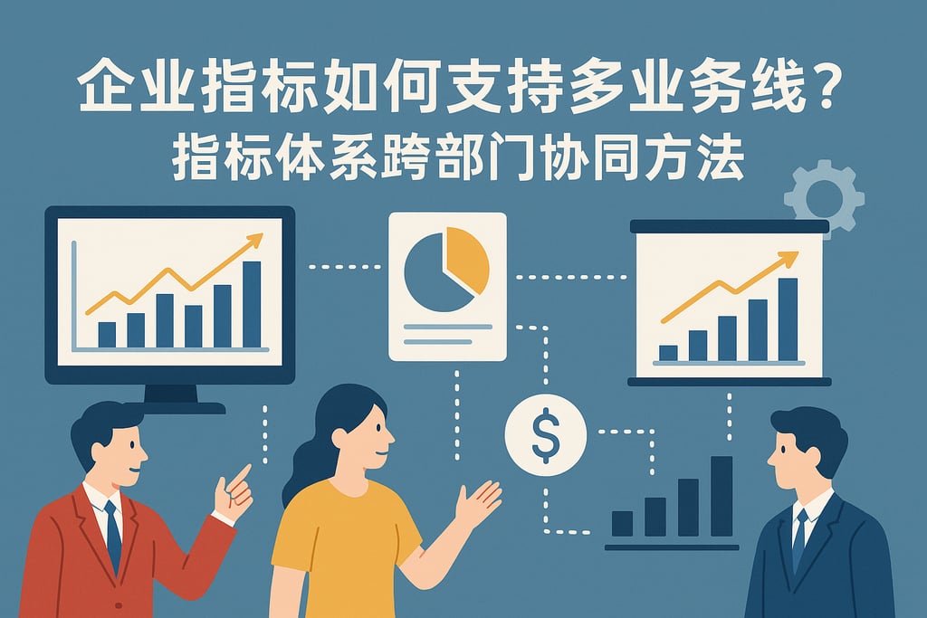 企业指标如何支持多业务线？指标体系跨部门协同方法