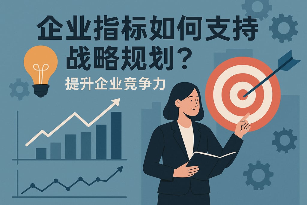企业指标如何支持战略规划？提升企业竞争力