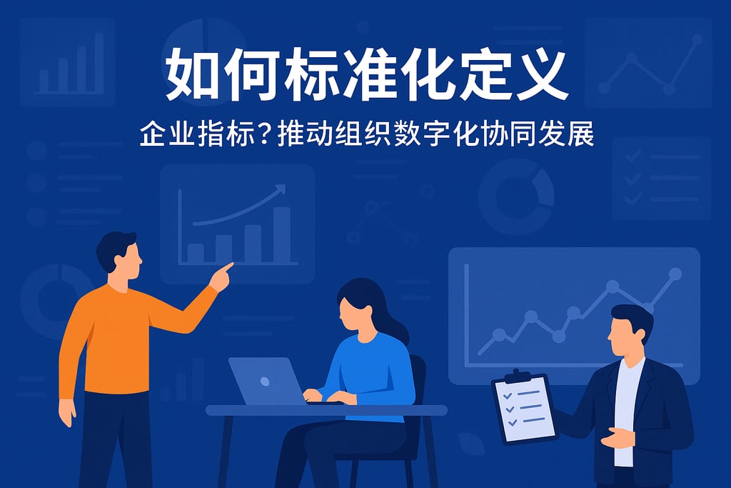 企业指标如何标准化定义？推动组织数字化协同发展