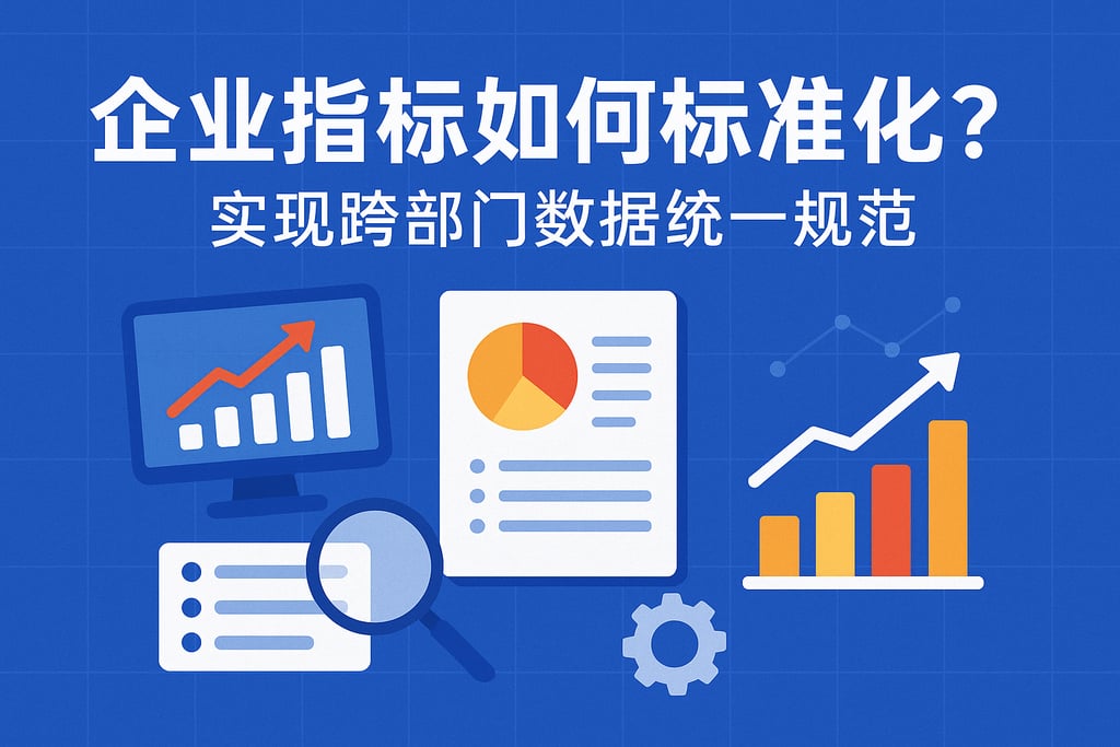 企业指标如何标准化？实现跨部门数据统一规范