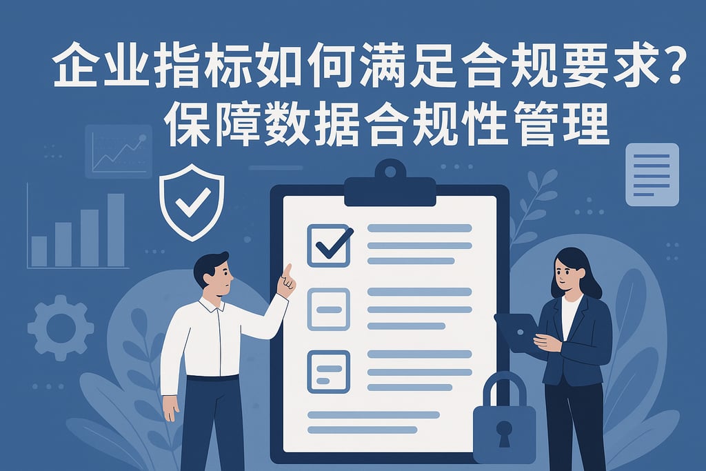 企业指标如何满足合规要求？保障数据合规性管理