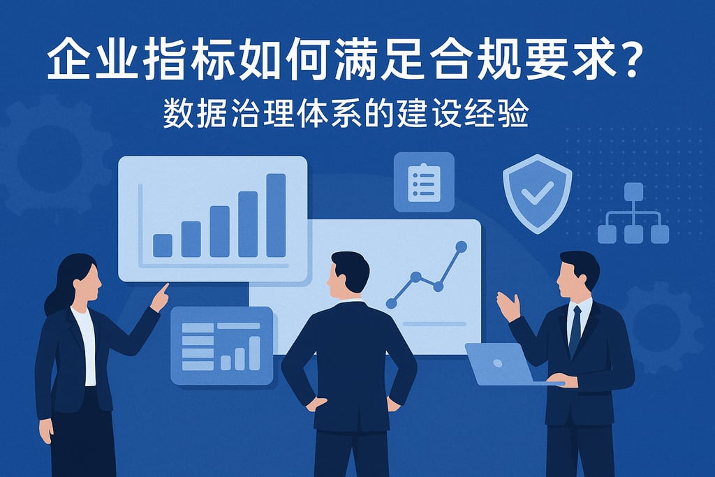 企业指标如何满足合规要求？数据治理体系的建设经验