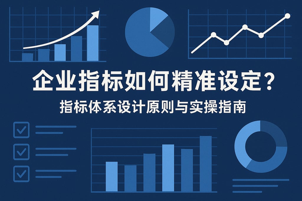 企业指标如何精准设定？指标体系设计原则与实操指南