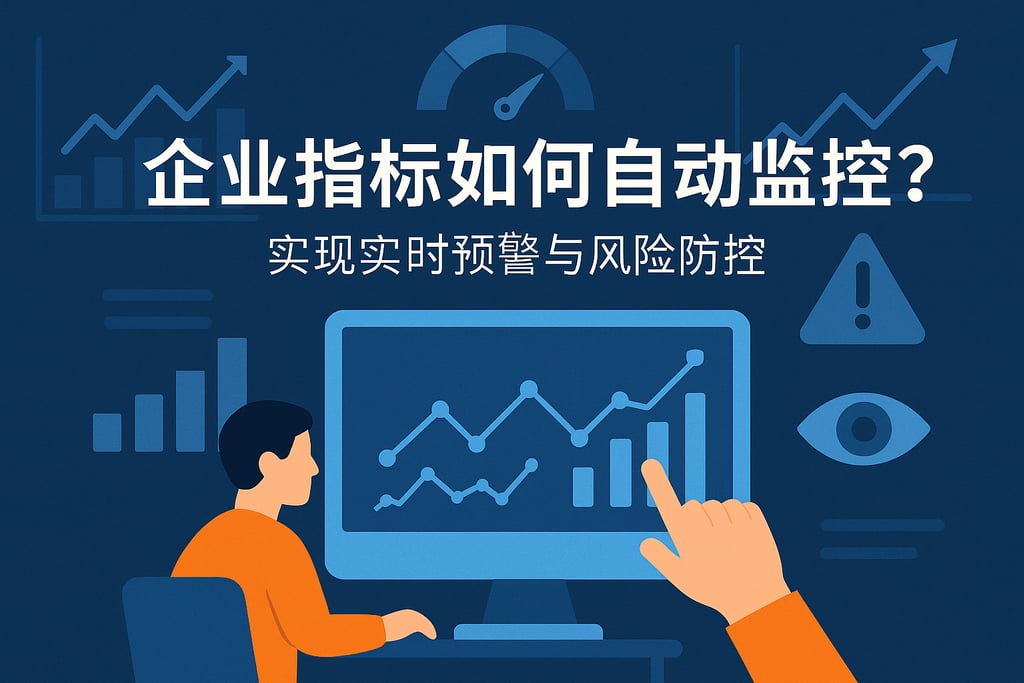 企业指标如何自动监控？实现实时预警与风险防控