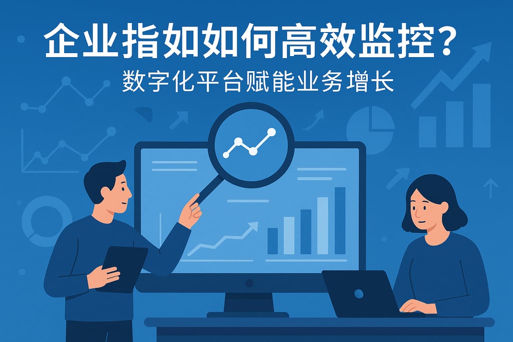 企业指标如何高效监控？数字化平台赋能业务增长