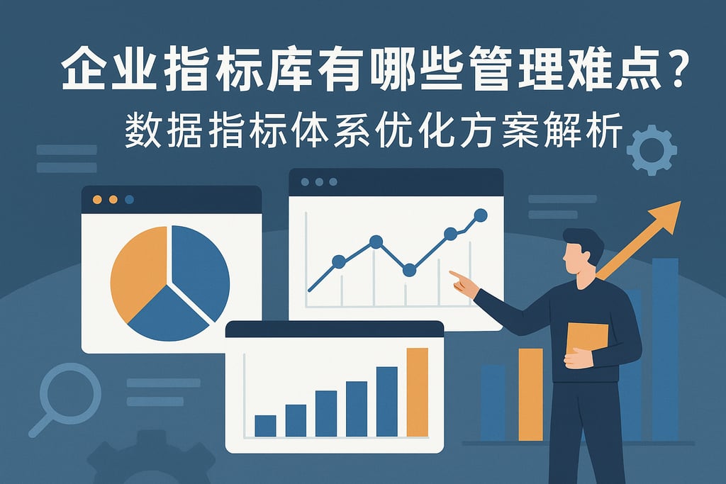 企业指标库有哪些管理难点？数据指标体系优化方案解析