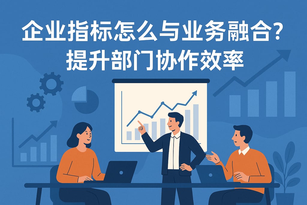 企业指标怎么与业务融合？提升部门协作效率