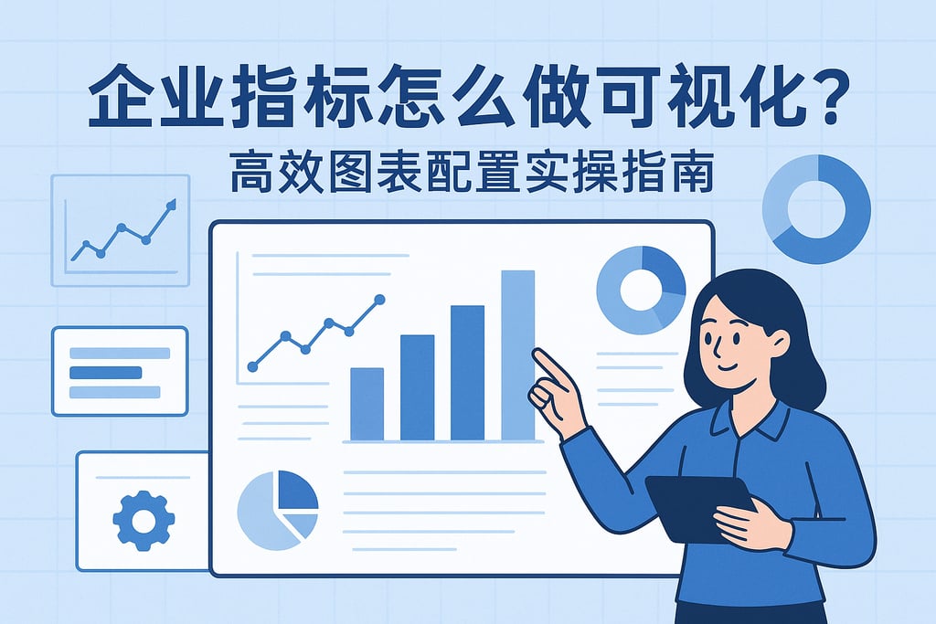 企业指标怎么做可视化？高效图表配置实操指南