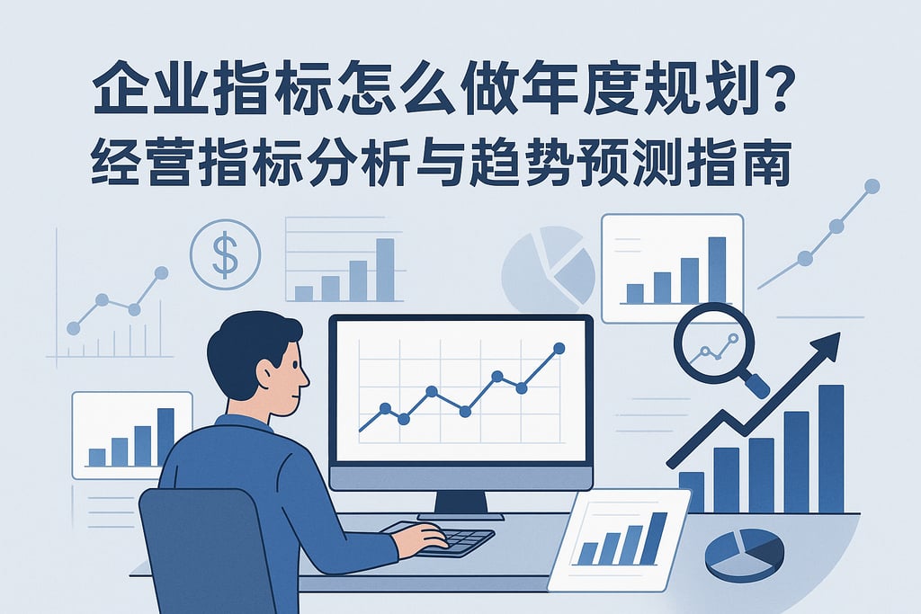 企业指标怎么做年度规划？经营指标分析与趋势预测指南