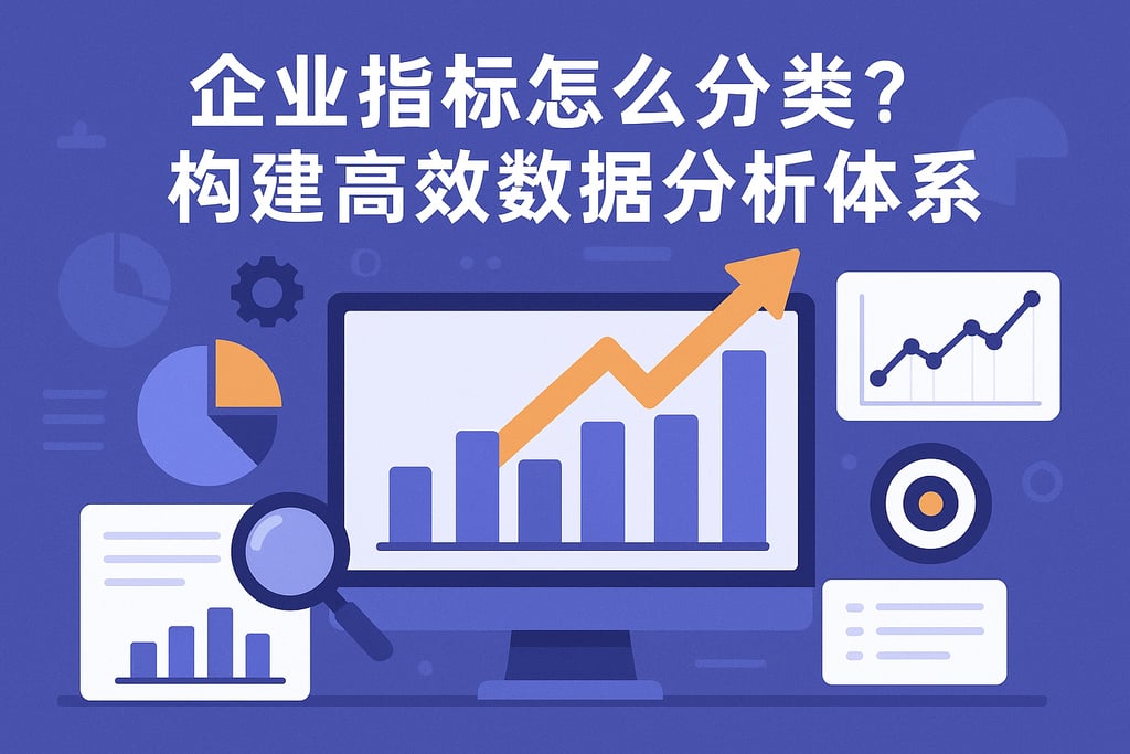 企业指标怎么分类？构建高效数据分析体系