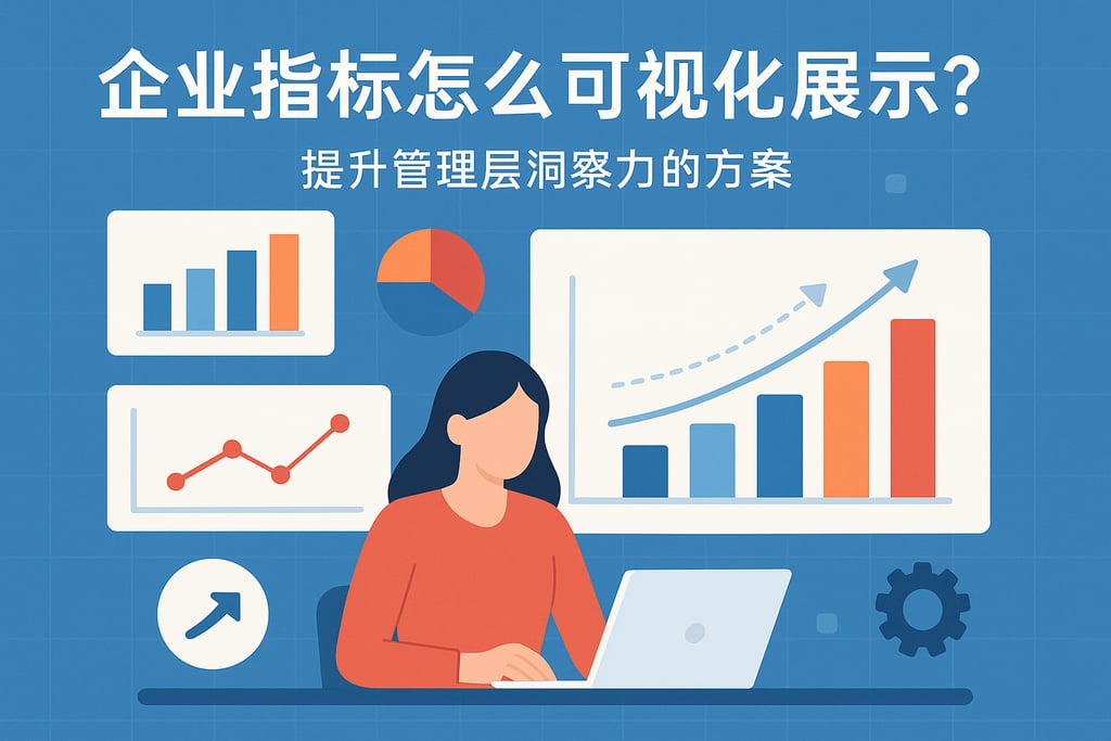 企业指标怎么可视化展示？提升管理层洞察力的方案