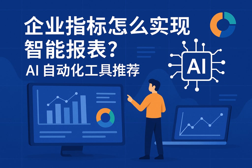 企业指标怎么实现智能报表？AI自动化工具推荐