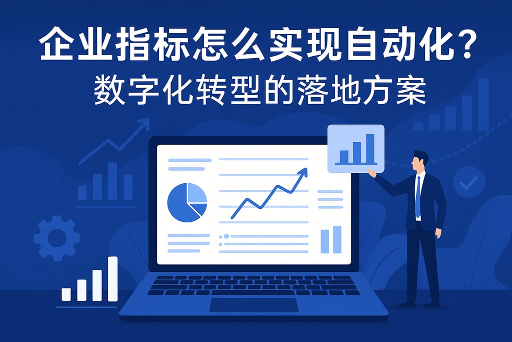企业指标怎么实现自动化？数字化转型的落地方案