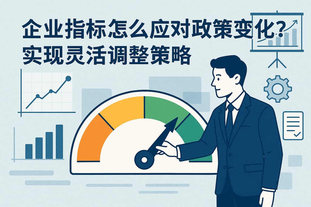 企业指标怎么应对政策变化？实现灵活调整策略