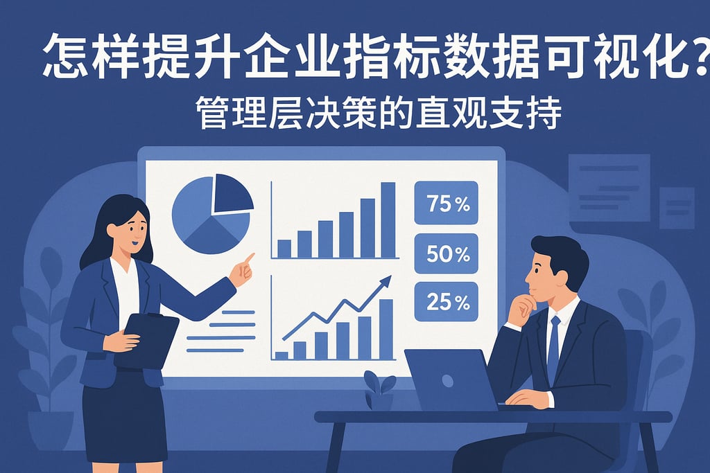 企业指标怎么提升数据可视化？管理层决策的直观支持