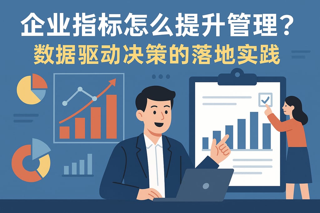 企业指标怎么提升管理？数据驱动决策的落地实践