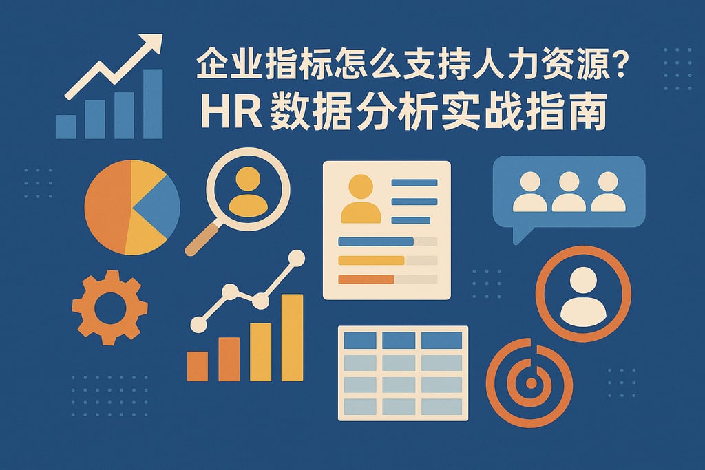 企业指标怎么支持人力资源？HR数据分析实战指南