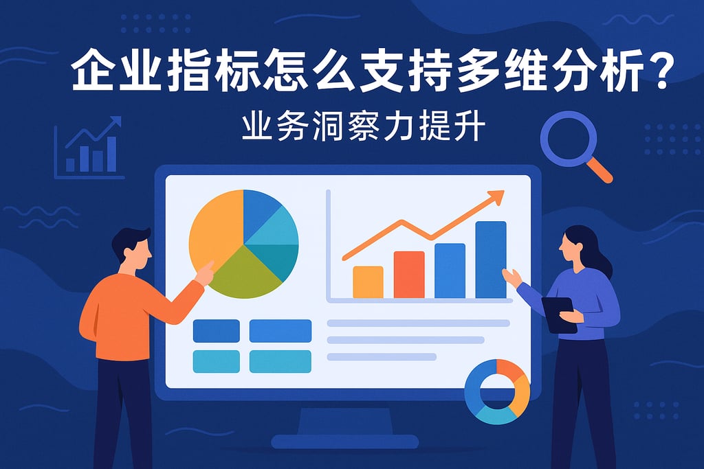 企业指标怎么支持多维分析？业务洞察力提升