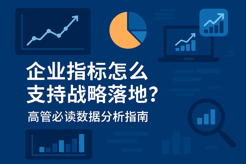 企业指标怎么支持战略落地？高管必读数据分析指南