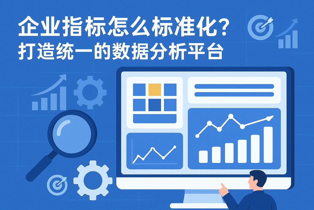 企业指标怎么标准化？打造统一的数据分析平台