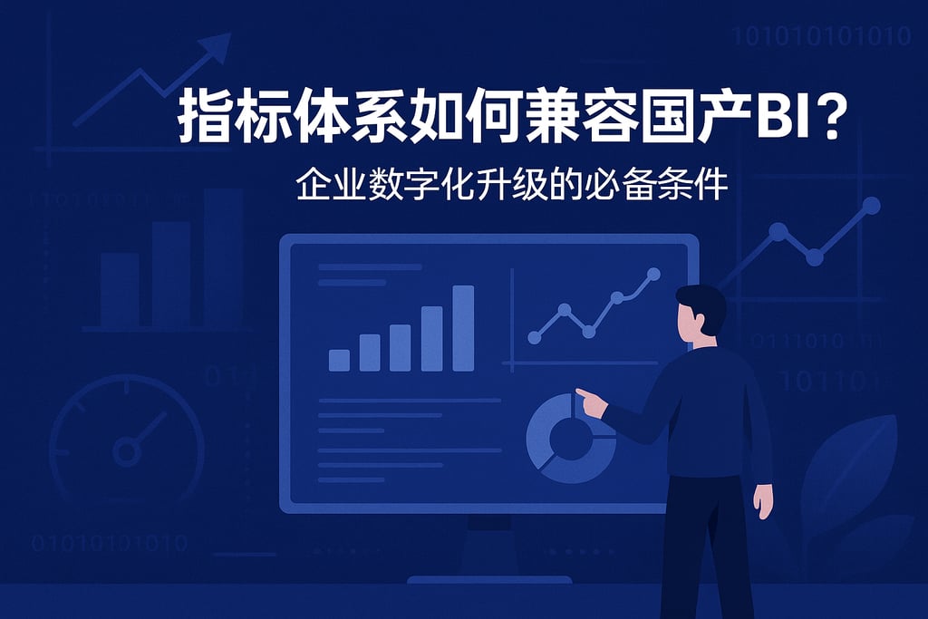 指标体系如何兼容国产BI？企业数字化升级的必备条件