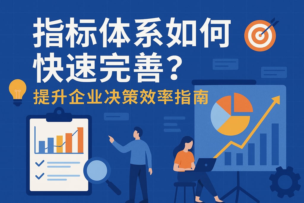 指标体系如何快速完善？提升企业决策效率指南