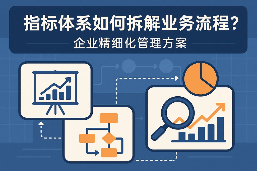 指标体系如何拆解业务流程？企业精细化管理方案