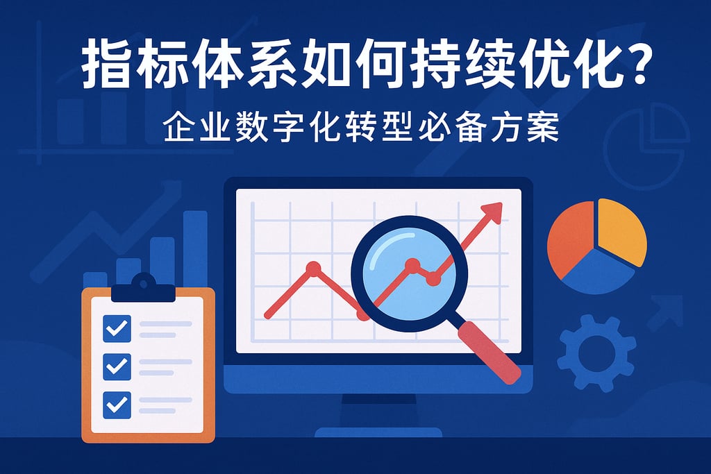 指标体系如何持续优化？企业数字化转型必备方案