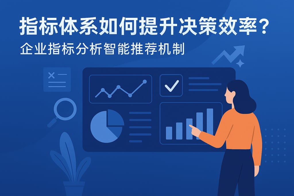 指标体系如何提升决策效率？企业指标分析智能推荐机制