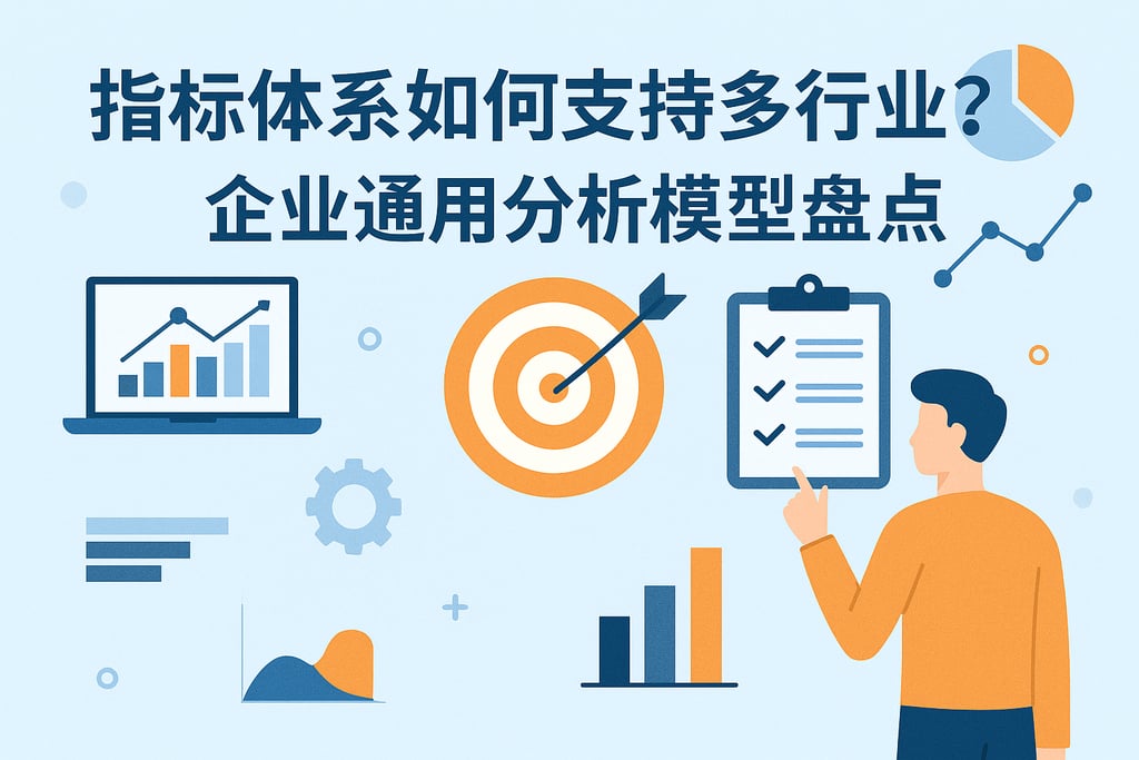指标体系如何支持多行业？企业通用分析模型盘点