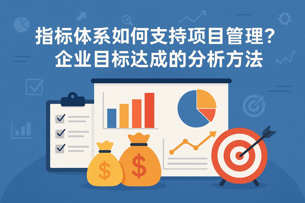 指标体系如何支持项目管理？企业目标达成的分析方法