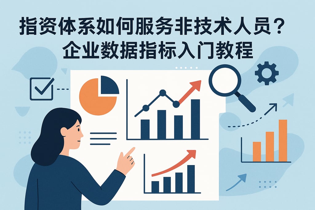 指标体系如何服务非技术人员？企业数据指标入门教程