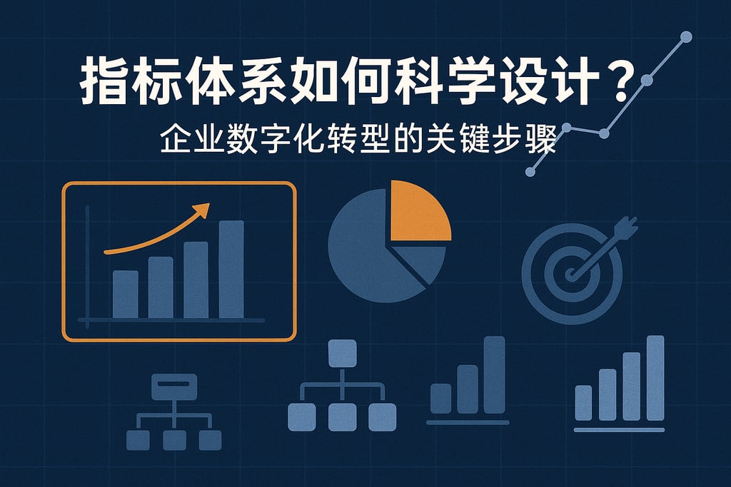 指标体系如何科学设计？企业数字化转型的关键步骤