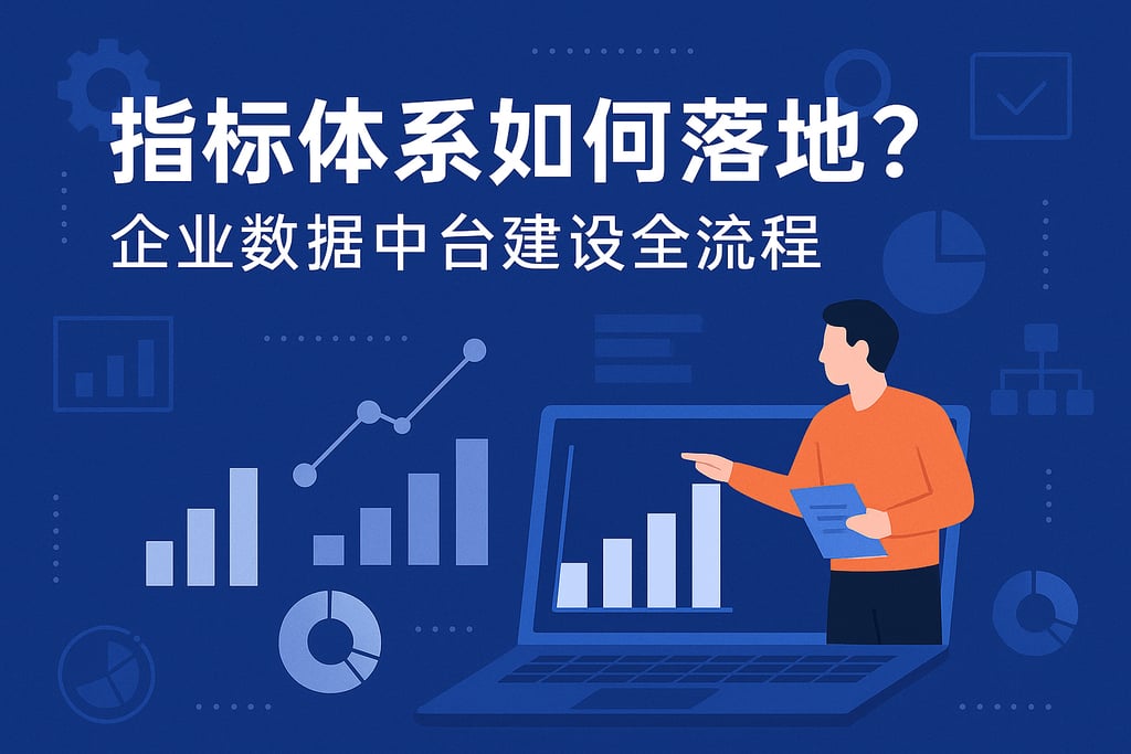 指标体系如何落地？企业数据中台建设全流程
