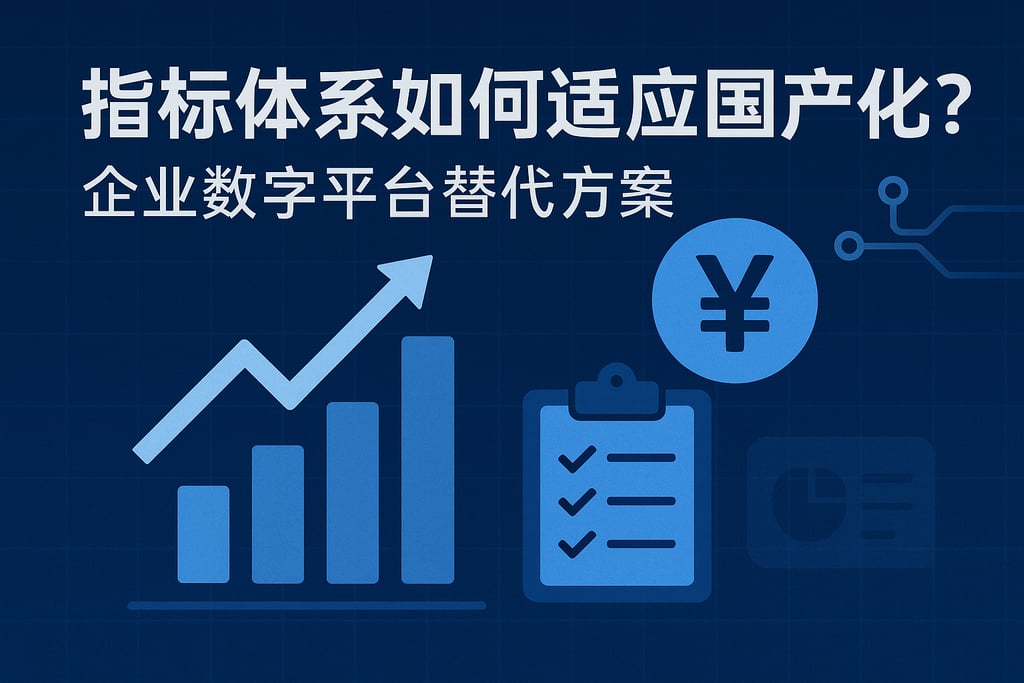 指标体系如何适应国产化？企业数字平台替代方案