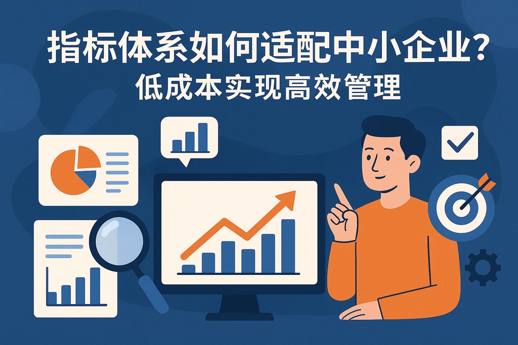 指标体系如何适配中小企业？低成本实现高效管理