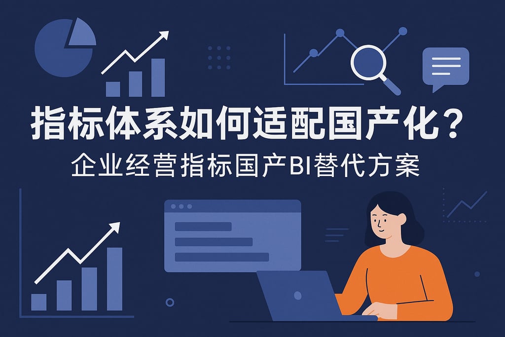 指标体系如何适配国产化？企业经营指标国产BI替代方案