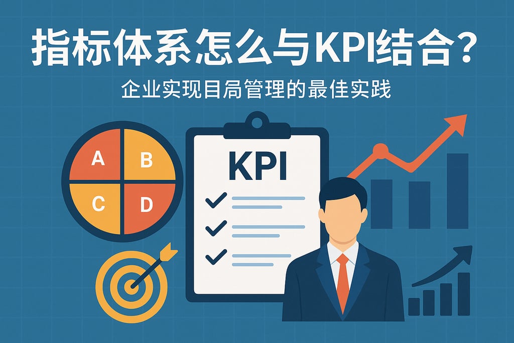 指标体系怎么与KPI结合？企业实现目标管理的最佳实践