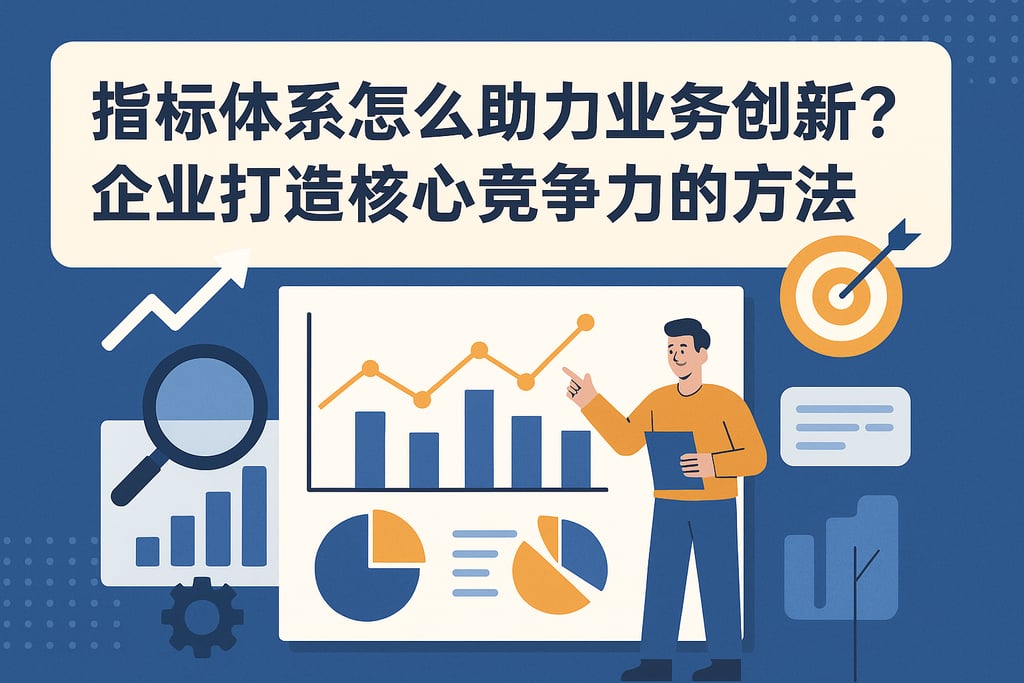 指标体系怎么助力业务创新？企业打造核心竞争力的方法