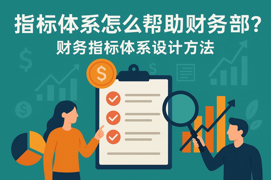 指标体系怎么帮助财务部门？财务指标体系设计方法