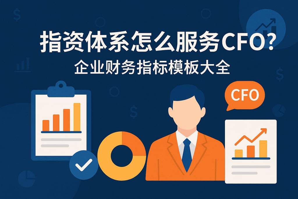 指标体系怎么服务CFO？企业财务指标模板大全