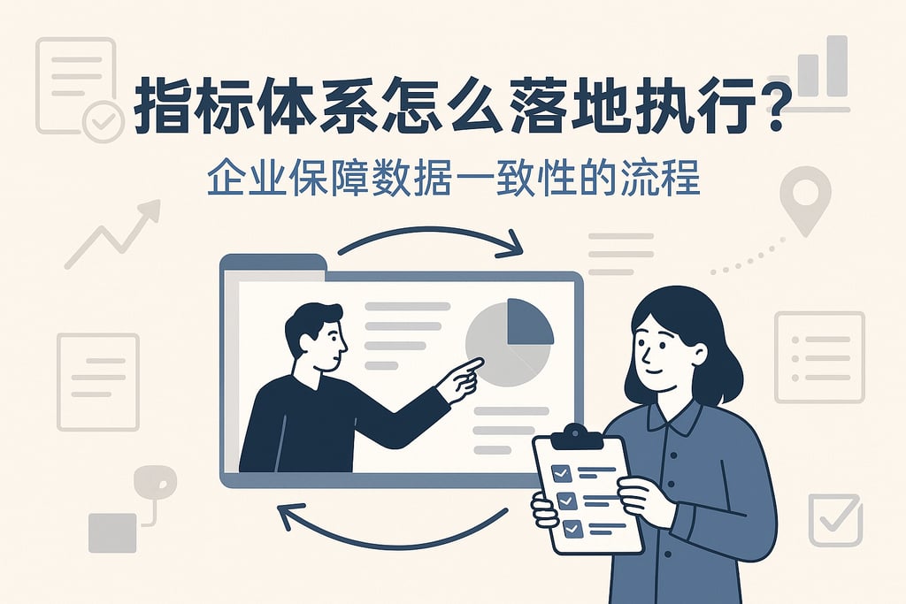 指标体系怎么落地执行？企业保障数据一致性的流程