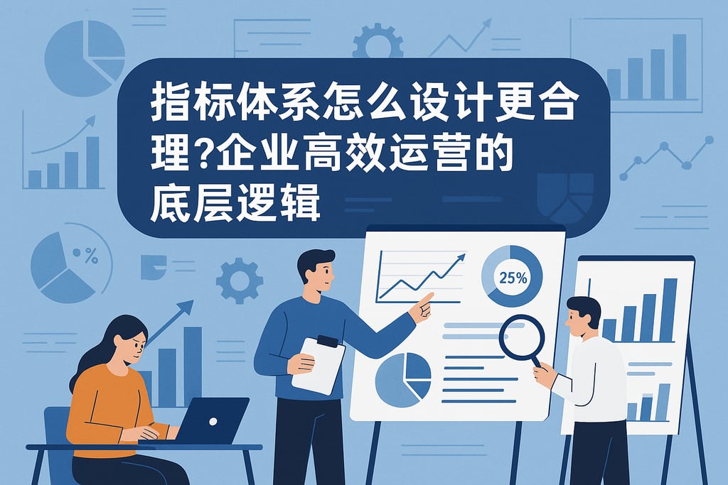 指标体系怎么设计更合理？企业高效运营的底层逻辑
