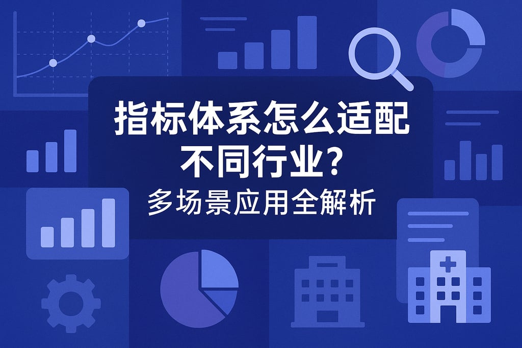 指标体系怎么适配不同行业？多场景应用全解析
