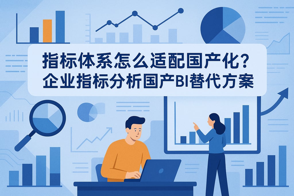 指标体系怎么适配国产化？企业指标分析国产BI替代方案
