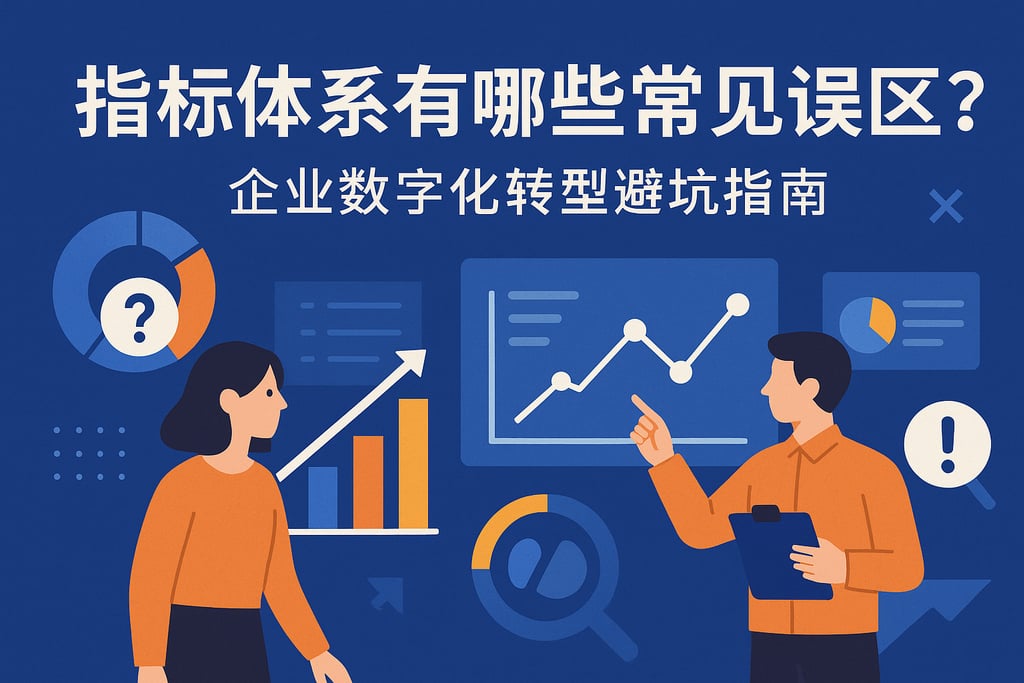 指标体系有哪些常见误区？企业数字化转型避坑指南